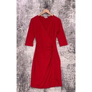 Anatomie Marine Travel Dress XS Womens Wrinkle Free Ruched